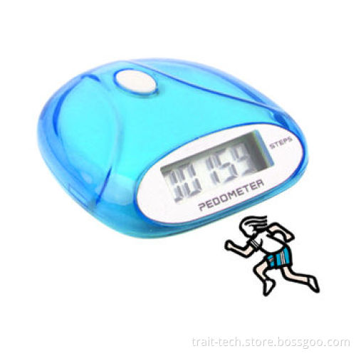 LCD Pocket, Plastic Pedometer with Belt Clip